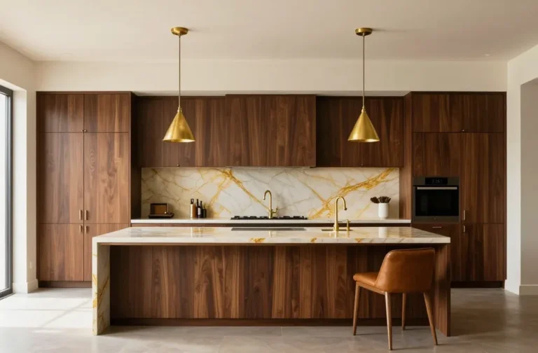10 Dark Walnut Kitchen Cabinets That Feel Insanely Luxe