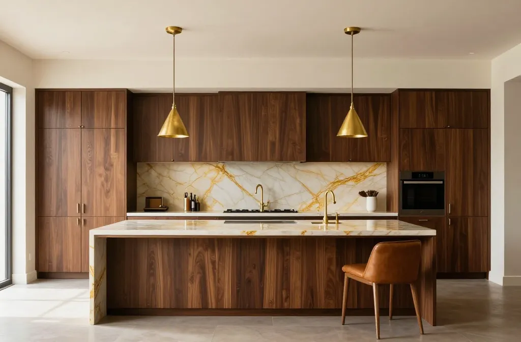 10 Dark Walnut Kitchen Cabinets That Feel Insanely Luxe