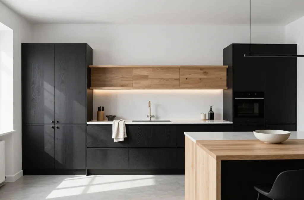 10 Black Stained Kitchen Cabinets That Scream Quiet Luxury
