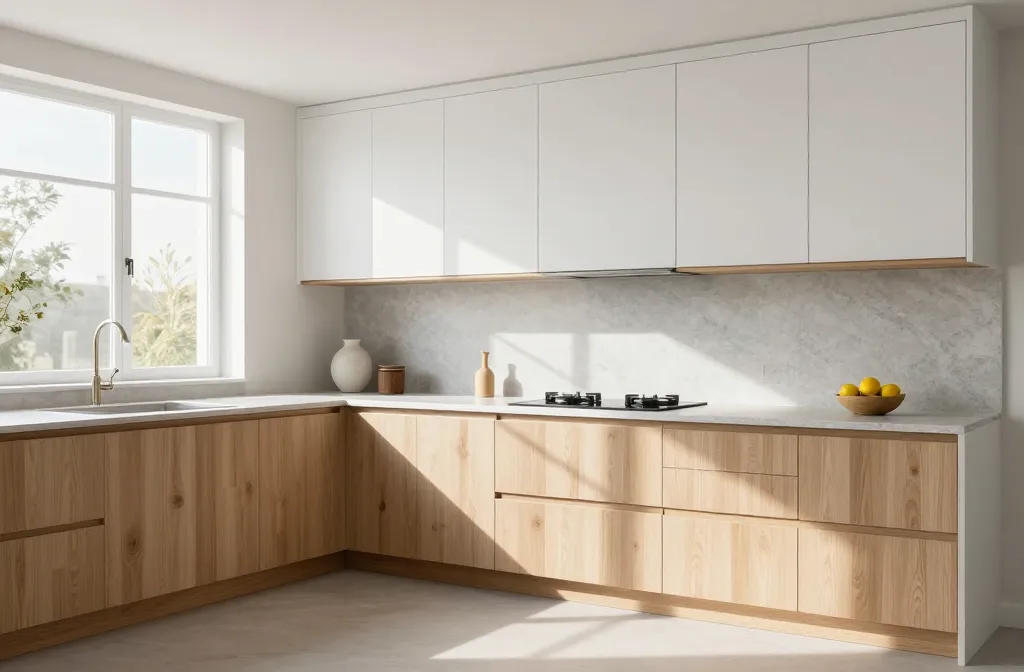 10 White and Oak Kitchen Cabinets to Instantly Elevate Your Space