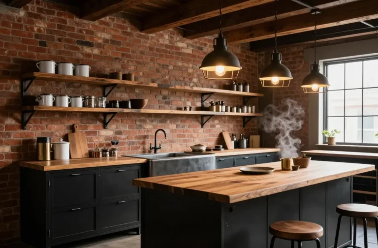 10 Rustic Industrial Kitchen Design Ideas That Wow