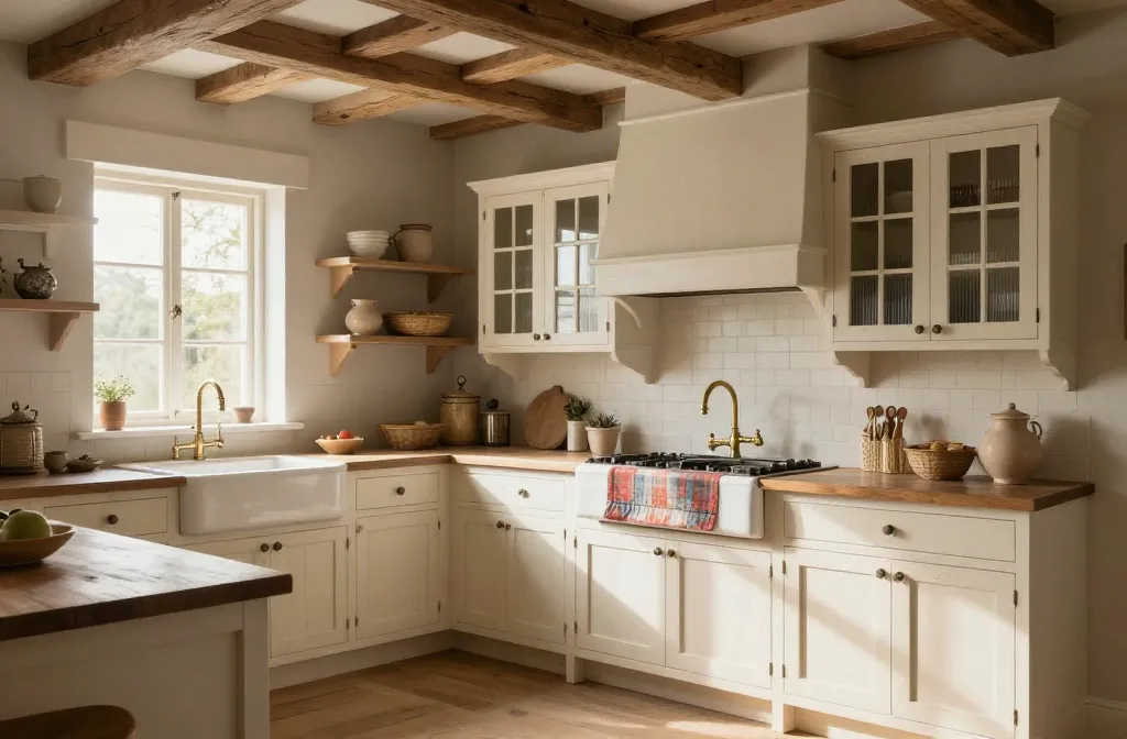 10 Rustic White Kitchen Cabinets That Feel Like Home