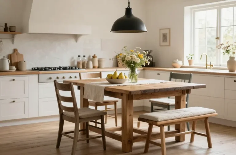 10 Rustic Kitchen Tables That Steal the Spotlight