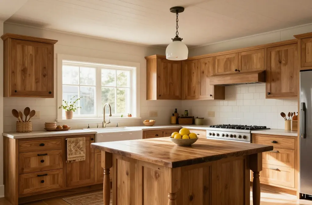 10 Rustic Wood Kitchen Ideas to Warm Up Your Space