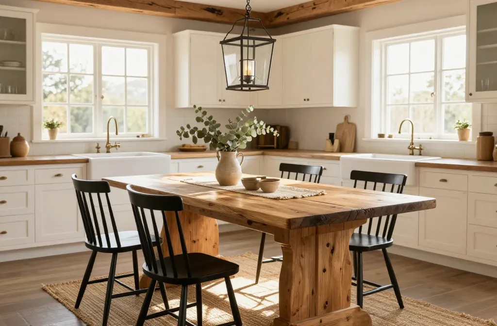 10 Rustic Kitchen Table Ideas That Feel Like a Cozy Hug