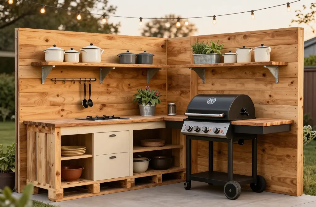 10 Rustic Outdoor Kitchen on a Budget Ideas That Wow