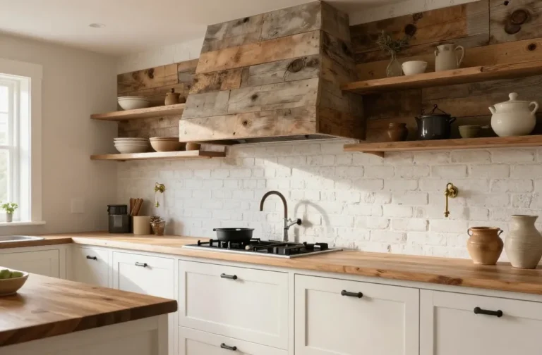 10 Rustic Farmhouse Kitchen Backsplash Ideas That Wow