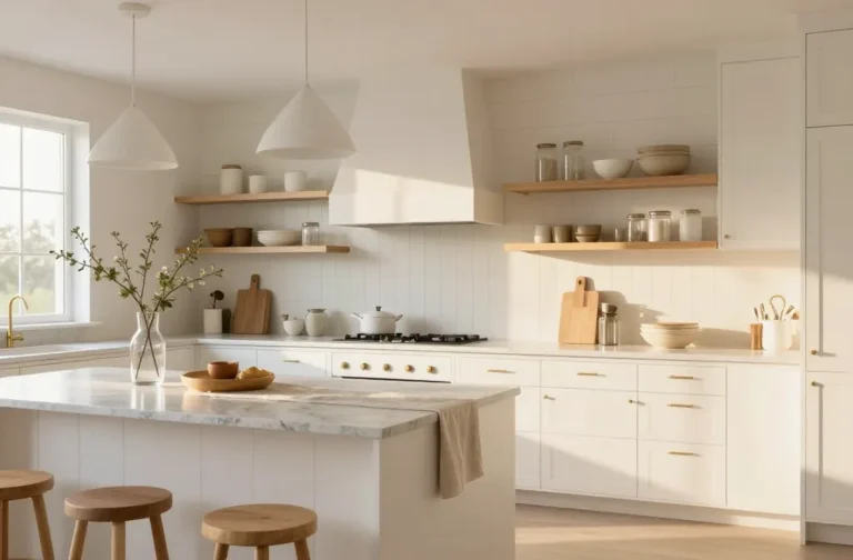 10 White Cozy Kitchen Ideas That Feel Warm and Inviting