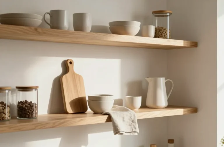 Steal-Worthy 10 Cozy Kitchen Shelf Styling Ideas