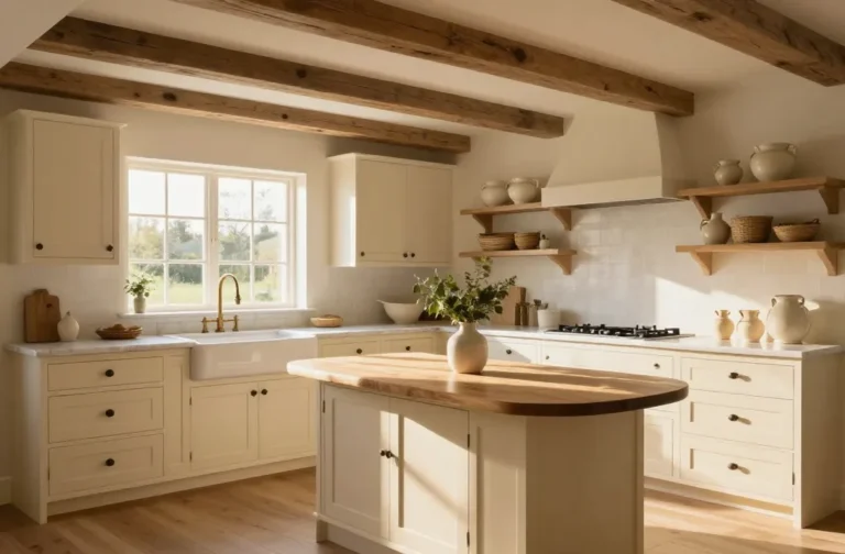 Fall in Love with 10 Cottage Farmhouse Cozy Kitchen Ideas