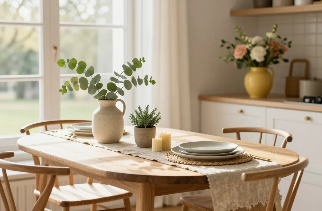 Steal-Worthy 15 Cozy Kitchen Table Decor Ideas