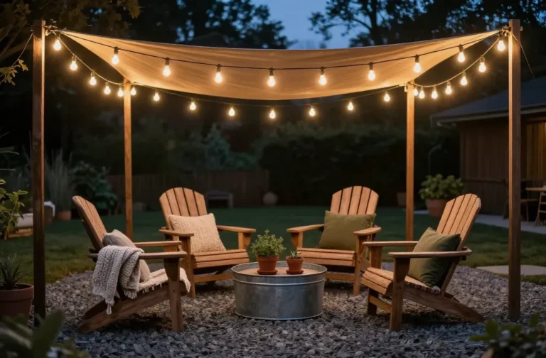 Stunning 12 Rustic Backyard Lighting Ideas That Transform Your Space at Night