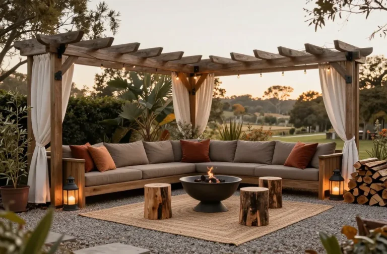 Irresistible 15 Rustic Backyard Ideas That Work Year-Round