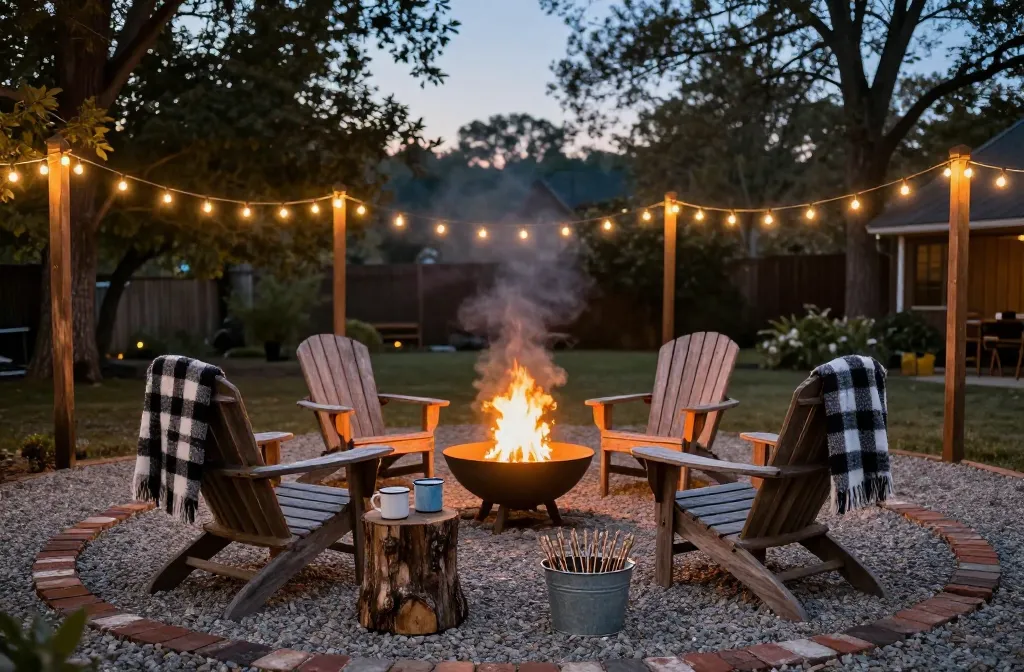 12 Rustic Backyard Ideas for Entertaining Without a Big Patio Tonight