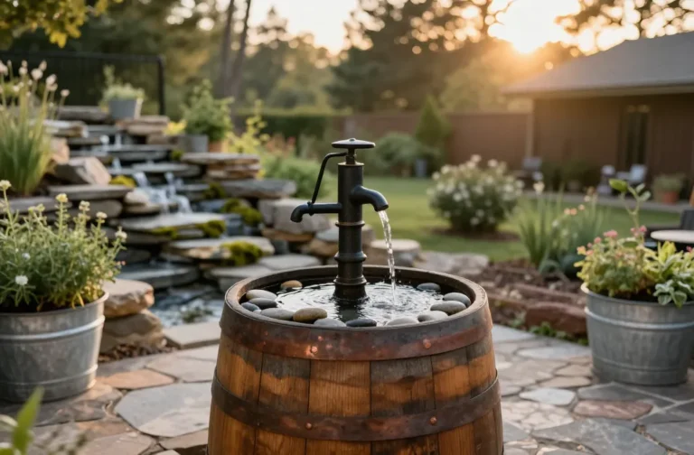 Transform Your Yard: 10 Rustic Backyard Water Feature Ideas You Can Diy