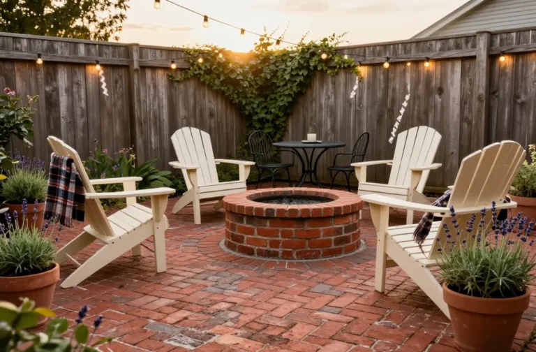 Steal These 15 Rustic Backyard Ideas Using Brick for a Timeless Feel