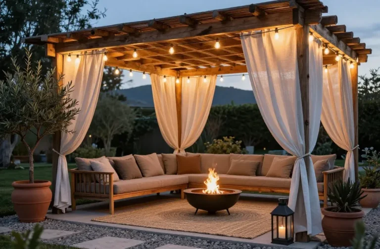 Steal These 15 Rustic Backyard Ideas That Glow Up Your Yard After Dark