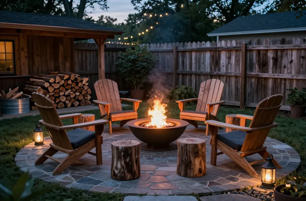 Glow Up Your Yard: 11 Rustic Backyard Ideas That Create the Perfect Nighttime Vibe