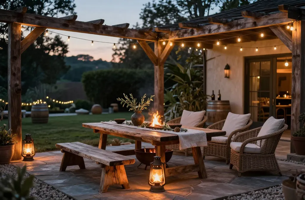 13 Rustic Backyard Ideas That Look Even Better at Night Unveiled
