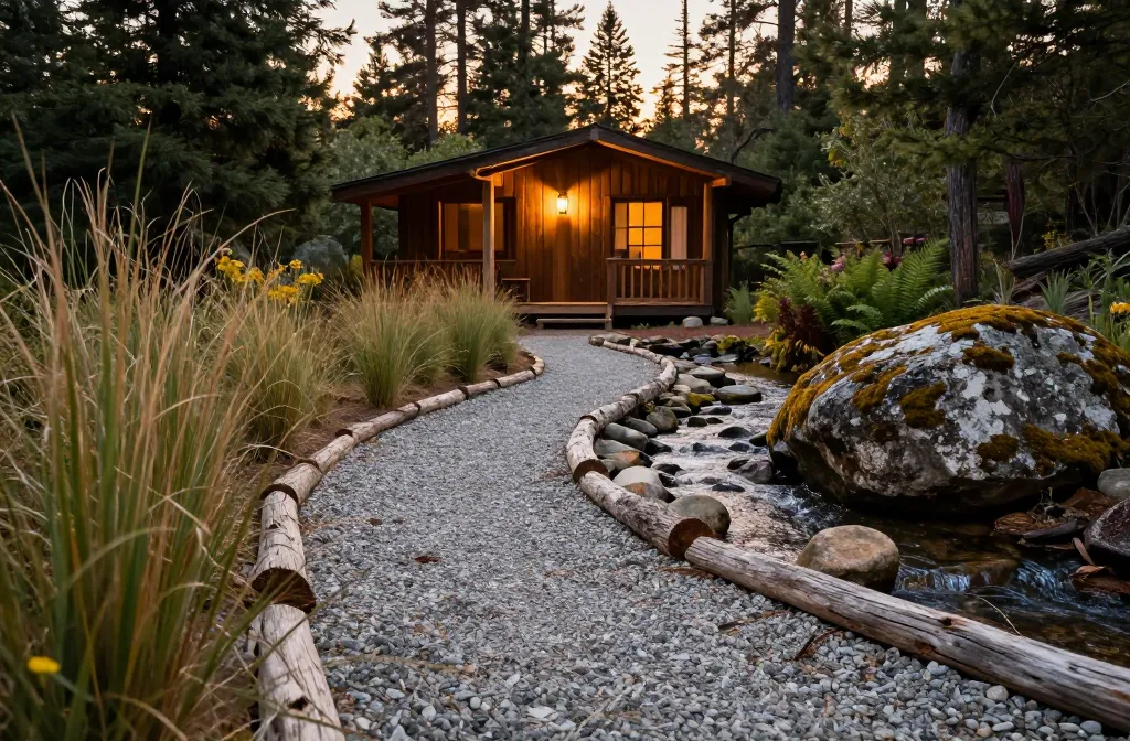 Cozy Up: 12 Rustic Landscaping Ideas That Make Your Yard Feel Like a Hidden Cabin Retreat