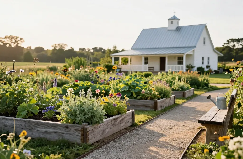 14 Farmhouse Rustic Landscaping Must-Try Ideas That Wow