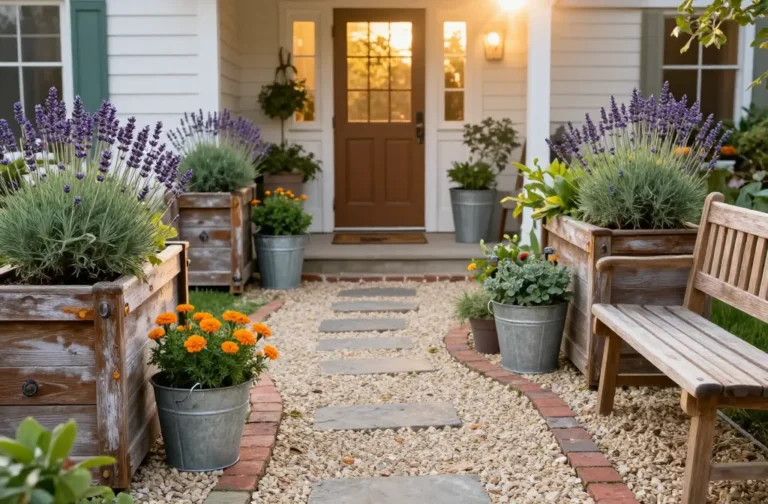 11 Rustic Front Yard Ideas on a Budget That Wow