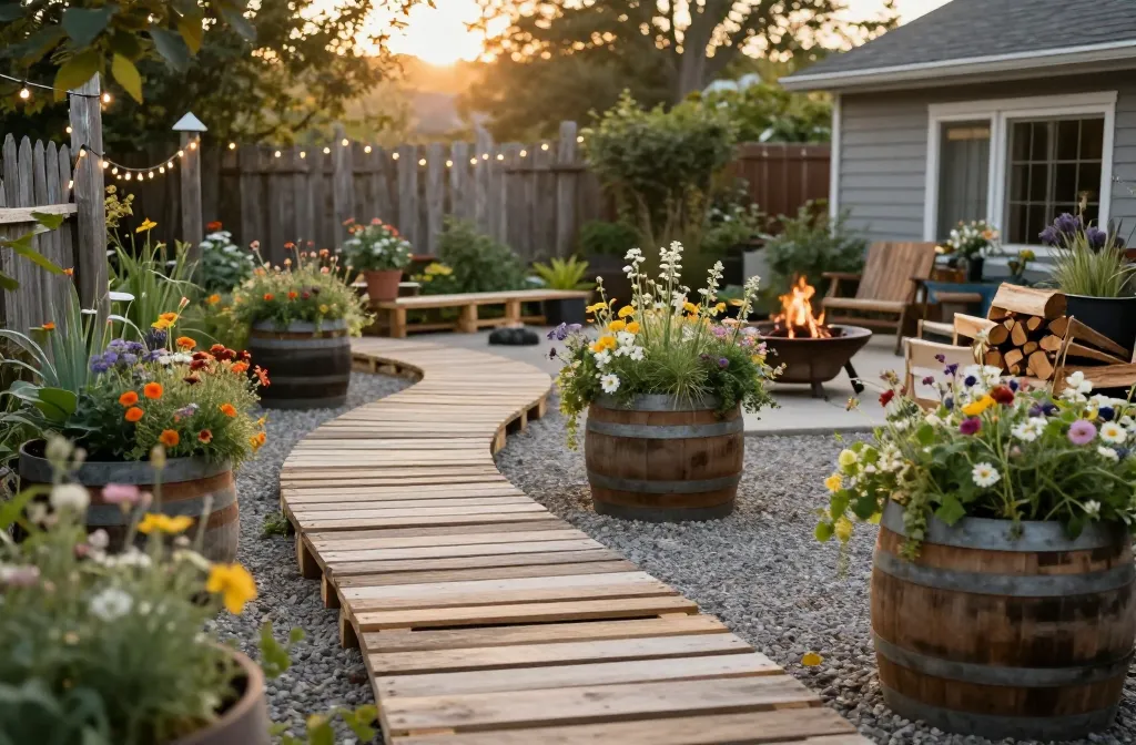 12 Easy Diy Rustic Yard Projects That Stun Neighbors