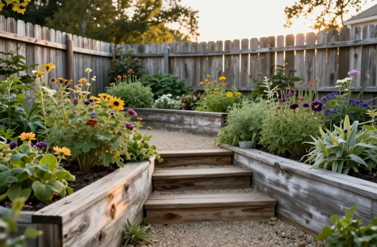11 Rustic Landscaping Ideas with Reclaimed Wood You’Ll Love