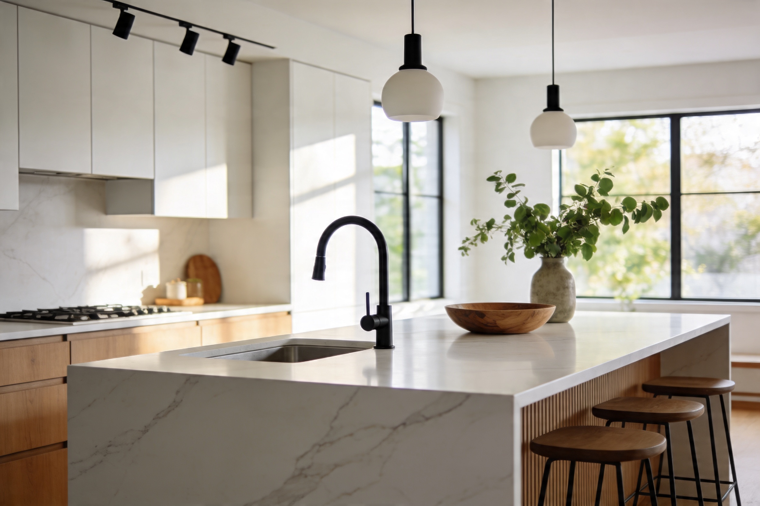 Stunning 12 Kitchen with White Countertops Designs