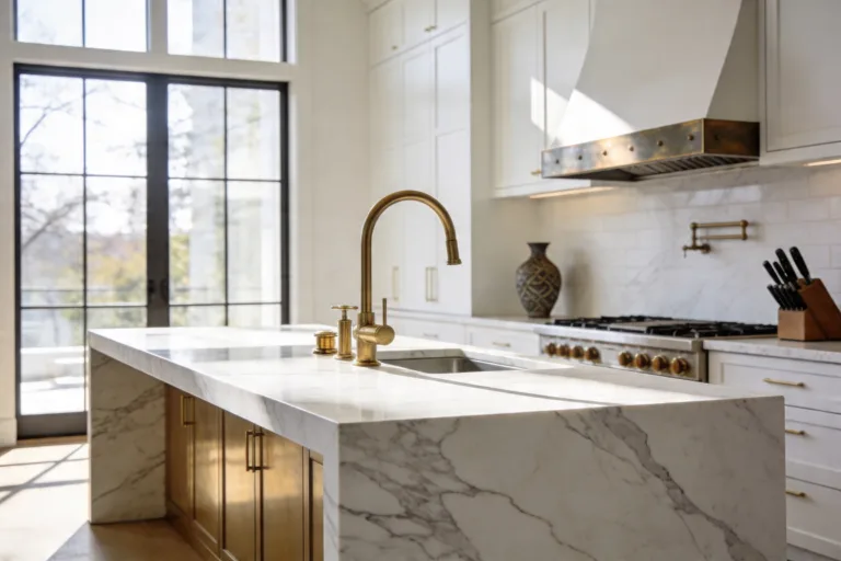 Inside 13 Luxury Kitchens with White Countertops That Scream High-End Design