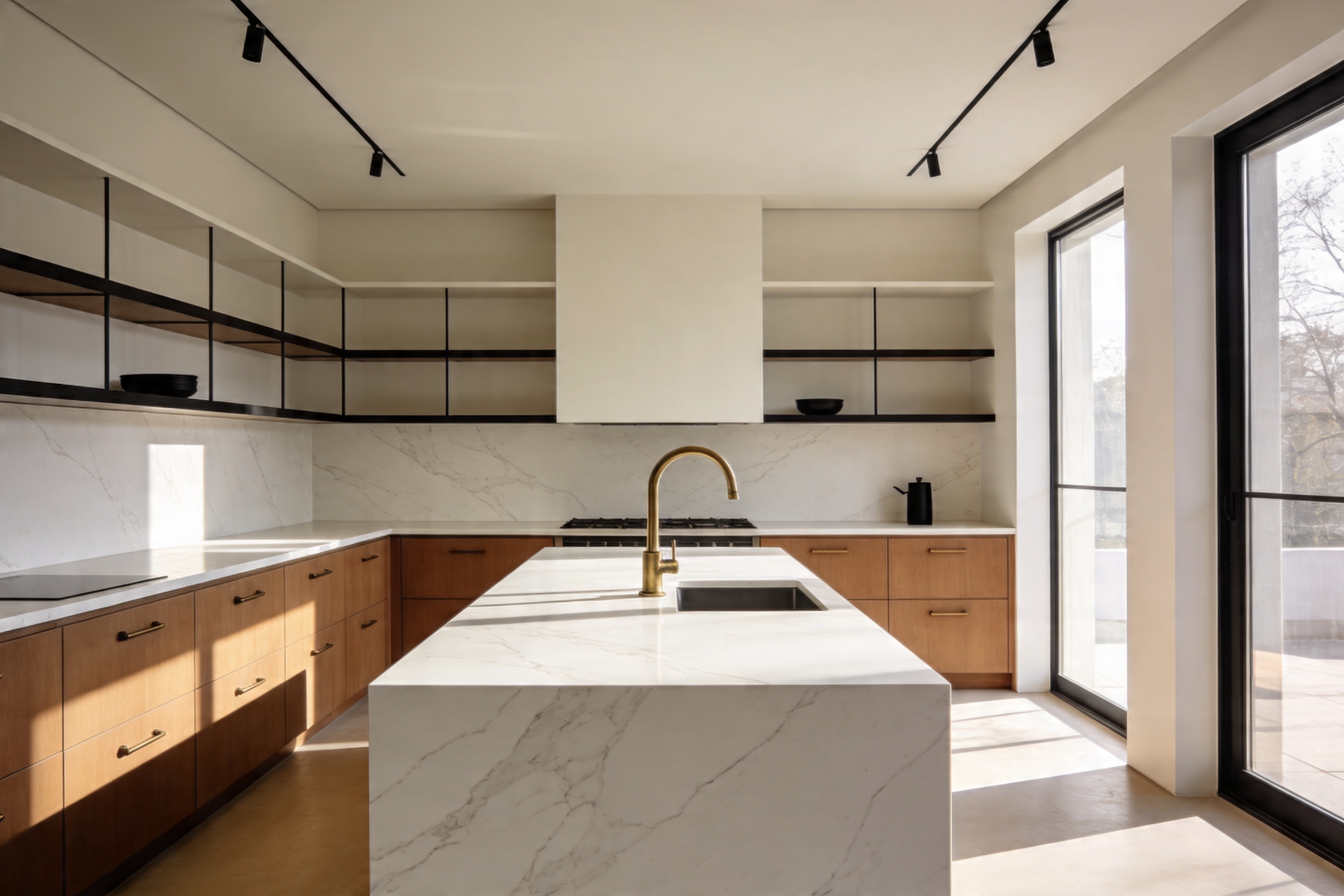 Gorgeous 10 White Countertop Kitchens That Designers Are Obsessed with Right Now